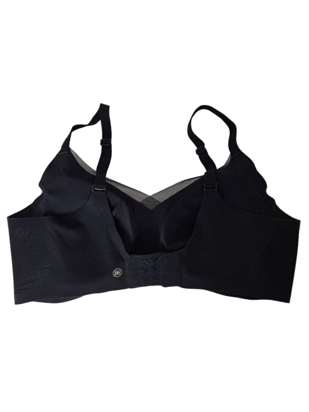 HONEYLOVE CrossOver Wireless Bra XL Black - Picture 4 of 9